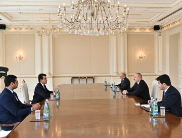 Президент Ильхам Алиев принял генерального директора ИСЕСКО (Фото-Добавлено)