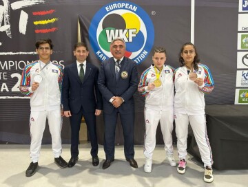 Каратистка Азербайджана выиграла ЕВРО