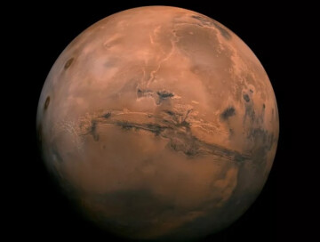 Завтра жители Земли смогут наблюдать затмение Марса Луной