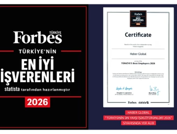 Рейтинг Forbes: Haber Global вошел в список "Лучших работодателей Турции-2026"