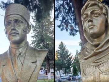 Позорные ошибки в именах исторических личностей на памятниках в Загатале (Фото)