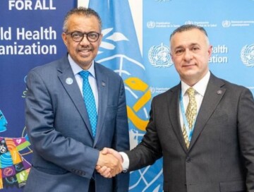 Состоялась встреча между министром здравоохранения Азербайджана и гендиректором ВОЗ