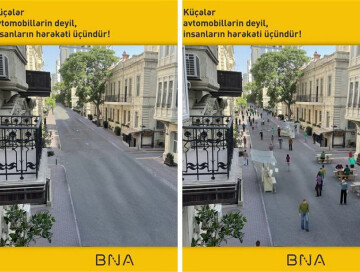 Улица Ислама Сафарли будет преобразована в пешеходную зону (Видео)