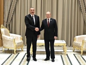 Ильхам Алиев встретился в Ашхабаде с Владимиром Путиным (Фото-Обновлено)