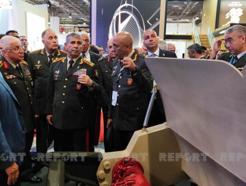 В Баку проходит международная оборонная выставка ADEX (Фото)