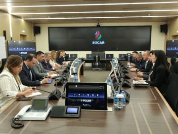 Состоялась встреча между руководством SOCAR и Китайского нефтяного университета (Фото)