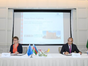Азербайджан и ЕБРР подписали два документа (Фото)