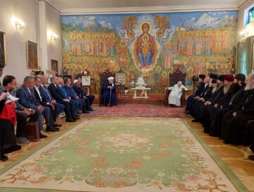 Председатель Управления мусульман Кавказа встретился с патриархом Грузии Илией II