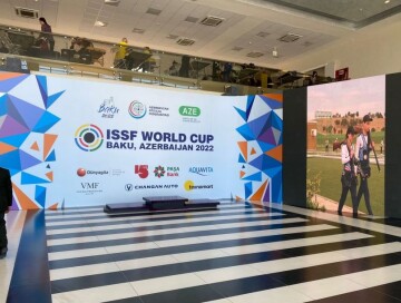 На Кубке мира по стрельбе в Баку разыгран первый комплект наград