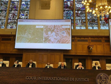 В Международном суде ООН представлены кадры, подтверждающие нанесение Арменией ущерба Азербайджану (Фото)