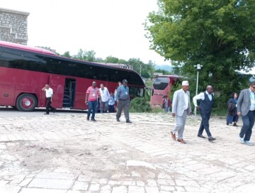 Участники Бакинской конференции Парламентской сети Движения неприсоединения прибыли в Шушу (Фото)