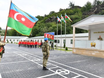 Ильхам Алиев открыл воинскую часть коммандос в Кяльбаджаре (Фото)