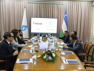 SOCAR обсудила перспективы сотрудничества с "Узбекнефтегазом"