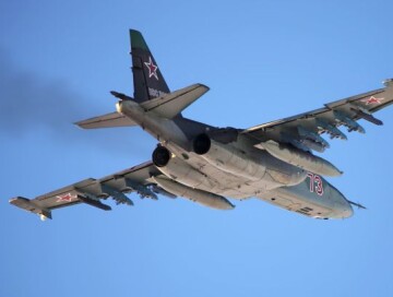 В Украине сбит российский штурмовик Су-25